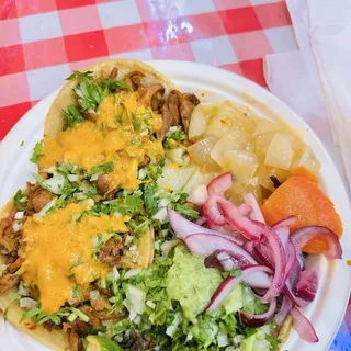 Beef Tongue Taco (Taco de Lengua)