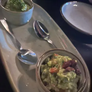 Guacamole sampler