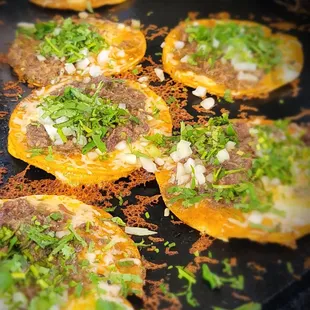 Quesatacos with your choice of meat