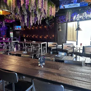 Inside restaurant
