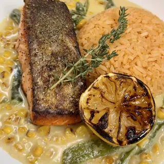 Salmon Poblano