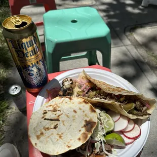 Taco yaqui, chorreada