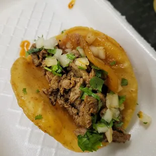 Carne Asada Taco.