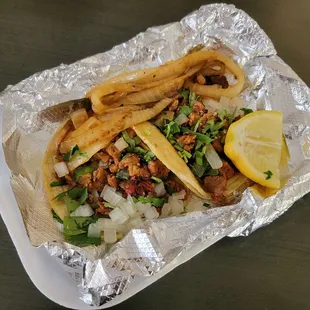 Al Pastor. Again, great flavors!