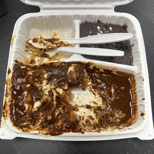Enchiladas de Pollo o Queso Combo