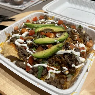 food, nachos