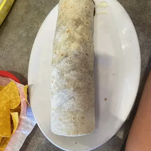 Carne asada burrito