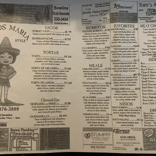 Menu as of July 21-2021