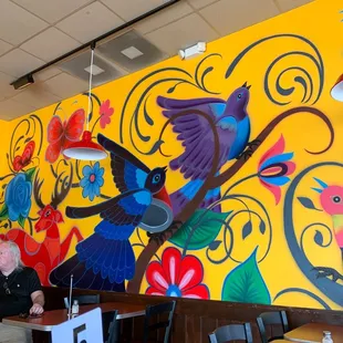 Art on the wall
