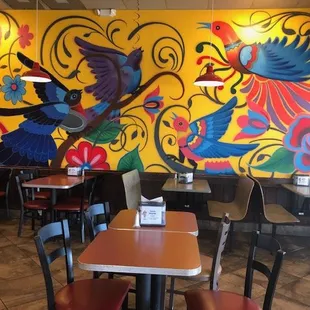 interior, tacos