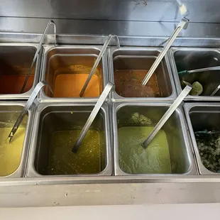 Salsa bar