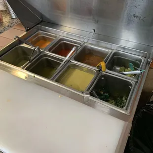 Sauce bar