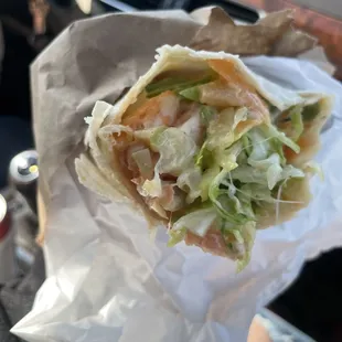 Bomb !! Burrito de Camarón