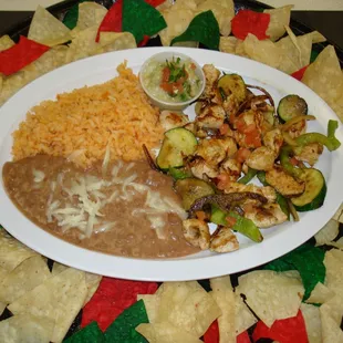 Chicken fajitas!