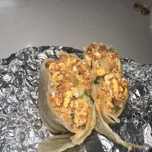 Chorizo Burrito