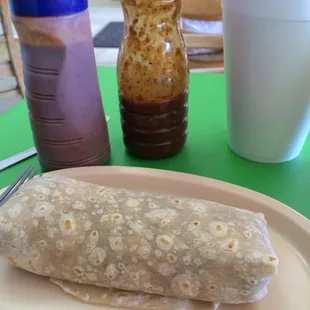 Potato and Cheese Burrito