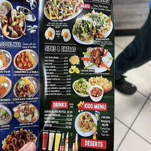 Menu - March 2024