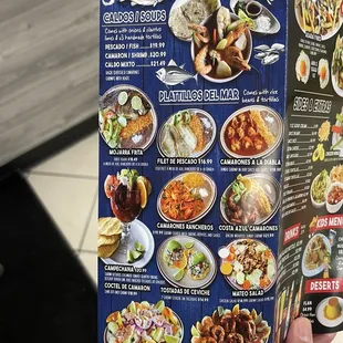 Menu - March 2024