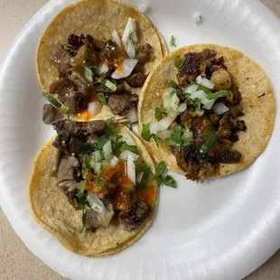 Taco Tuesday - not a lot of meat but great quality.