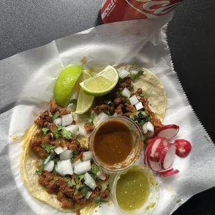 Pastor tacos!!! So good!!!