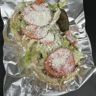 They had sopes as a special