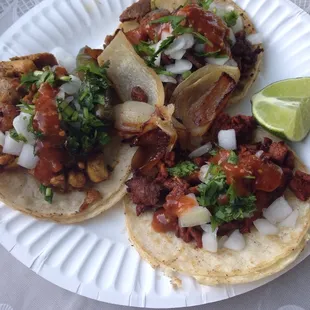 Here our delicious tacos