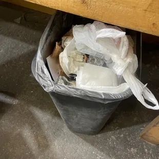 Trash  because that's why they gave me.