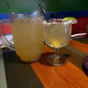 Sharing a pitcher tonight