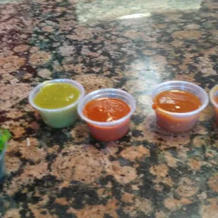 Salsa bar