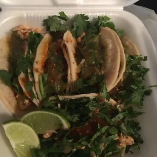 Street Chicken Tacos
