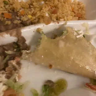 I was hungry if not  would had ate the 2 cold soggy burritos