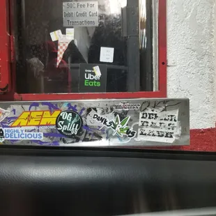 The sketchy pay window.