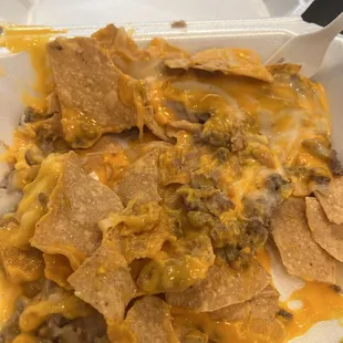 nachos, food