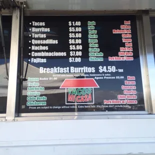 Menu 2014 march.