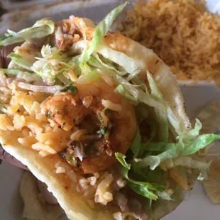 Shrimp taco!!