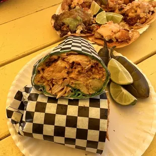 Chicken Avo Wrap