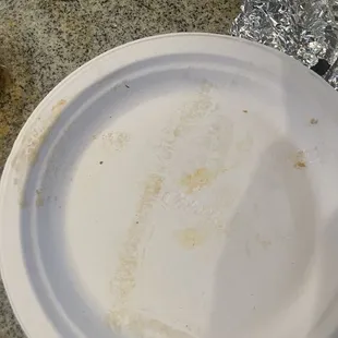 Greasy Bean and cheese burrito