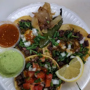Tacos de asada