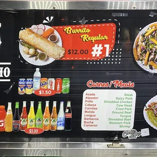 Specials. (Sorry I cropped off #2. It's Tacos.)