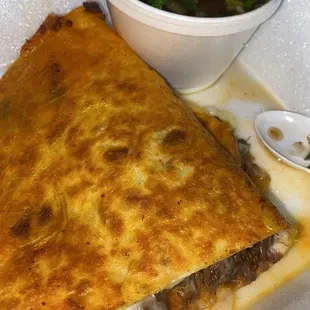 Birria quesadilla 12/10