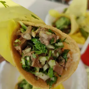 Lengua taco