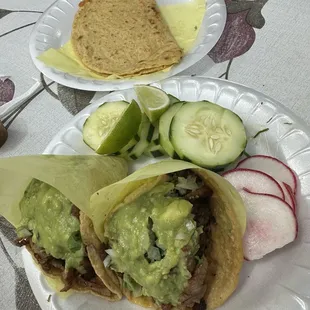 Al pastor y quesadilla