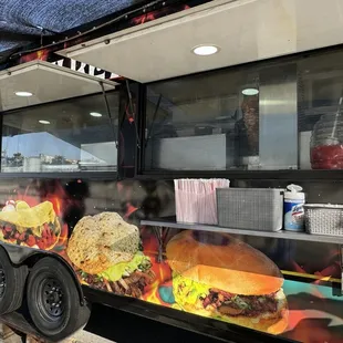 Truck side view