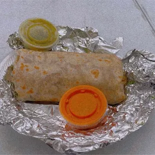 This is the size of the burritos