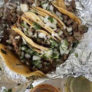 Carne asada tacos
