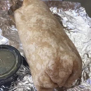 Pollo Asada Burrito
