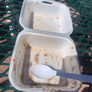 Not a single bite wasted! This was all that was left after all that was pure deliciousness at Tacos Mirosal today! Sooo good.