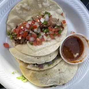 Tacos de asada