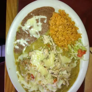 Chicken Enchiladas