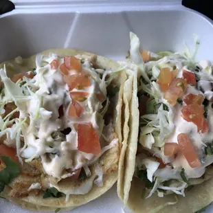 The most amazing grilled fish tacos!